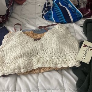 Crochet crop top